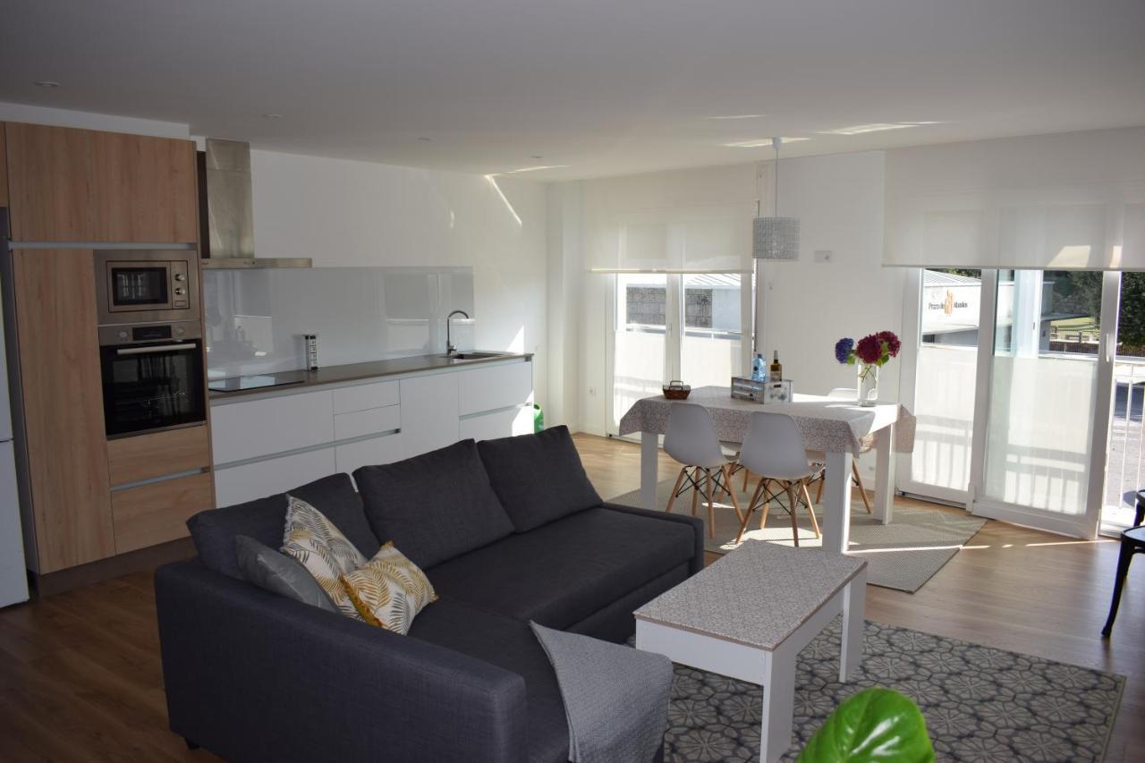 Nuevo apartamento céntrico junto al mar Vilagarcía de Arousa Exterior foto